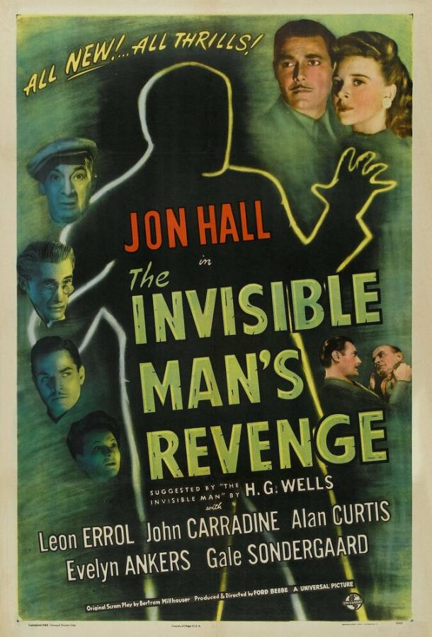 Постер к Месть человека-невидимки (1944)